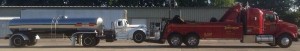 towing old viessman truck